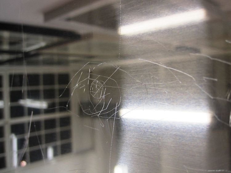Fine art etching on a sealed bronze plate