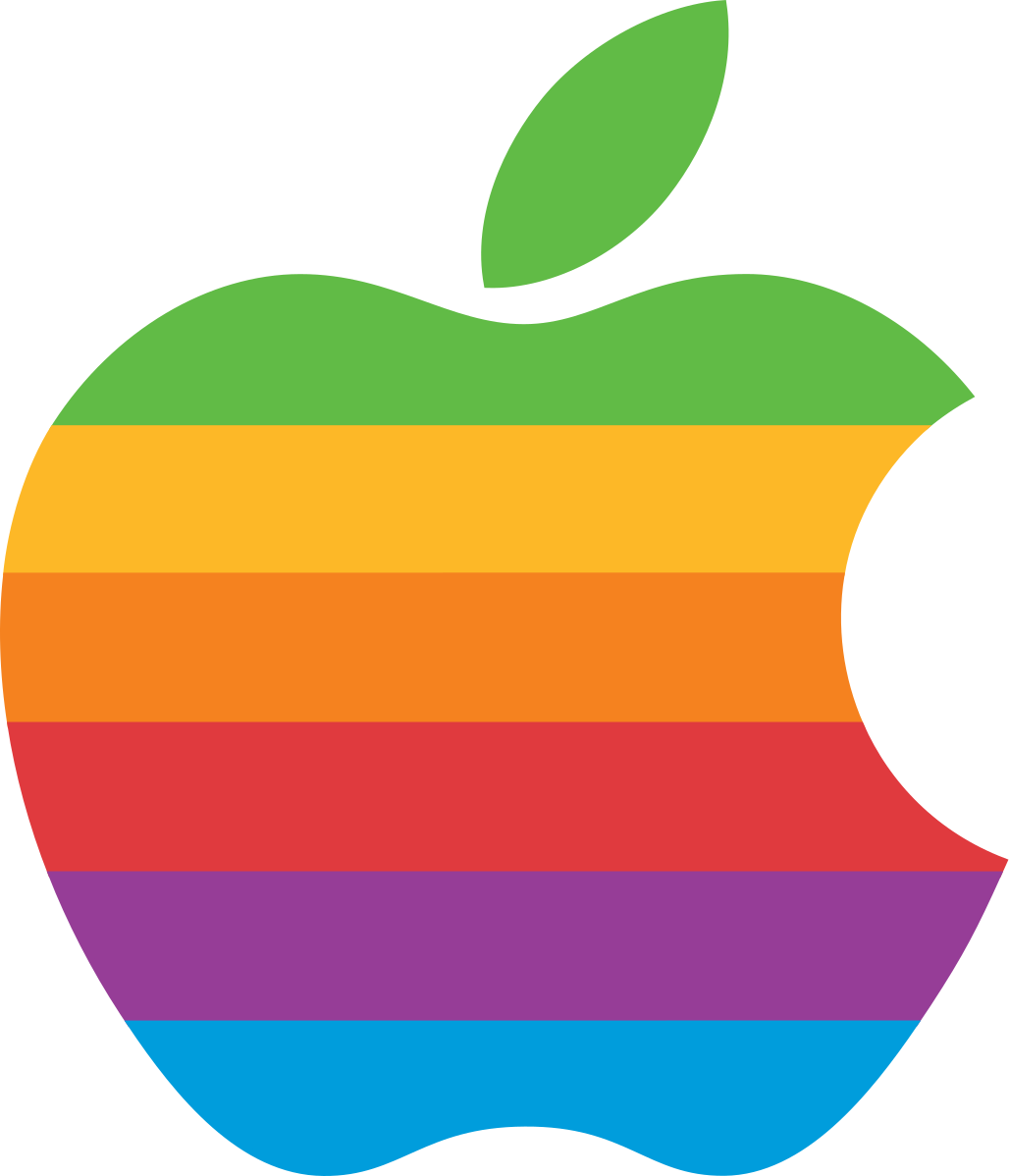 Retro Apple product logo